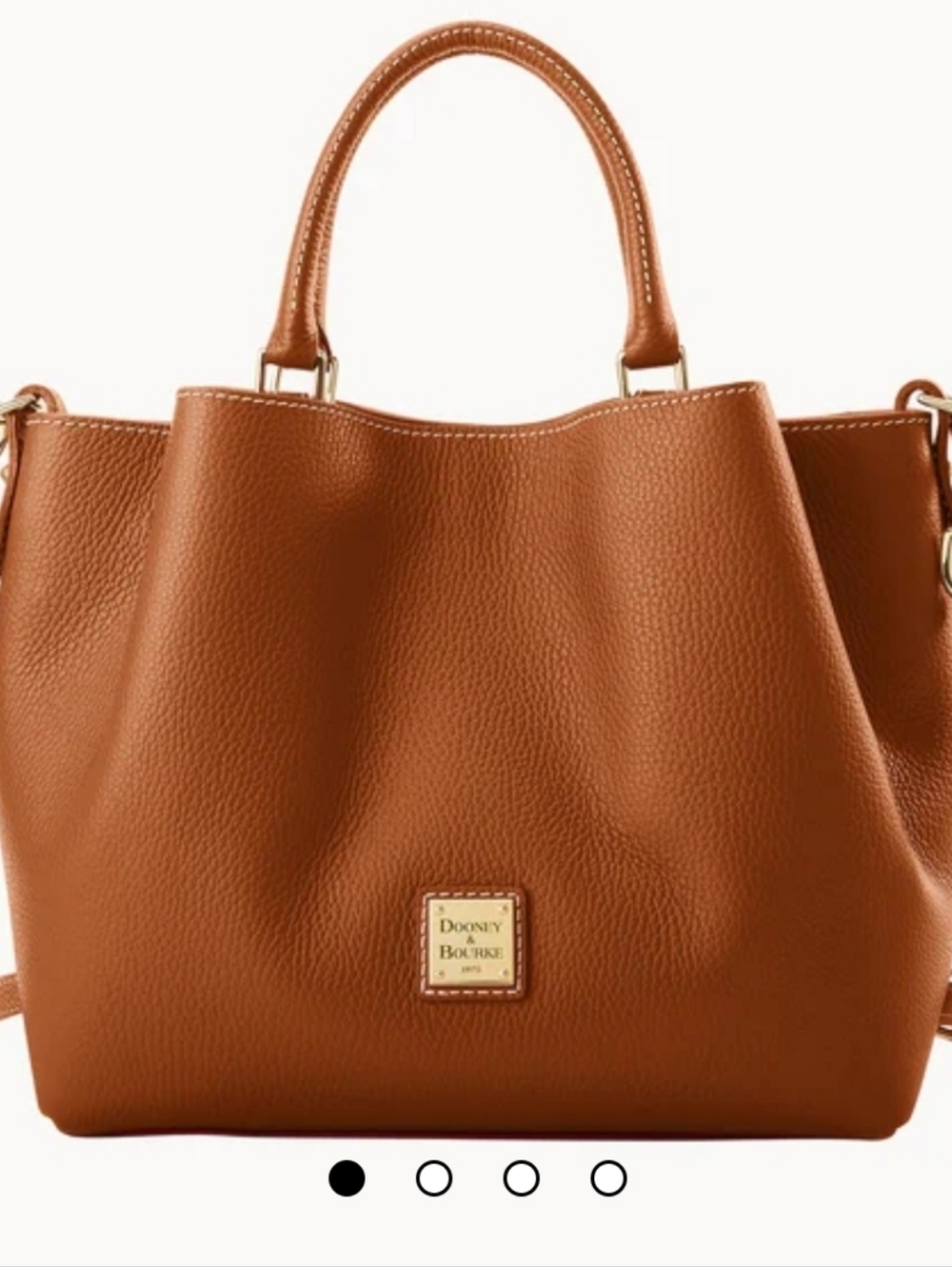 Dooney Bourke Lucca Leather Barlow Satchel